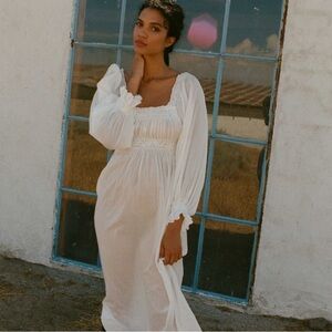 Doen Catherine Nightgown White